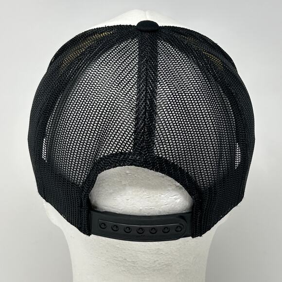Feature Trucker Hat Cap Black Streetwear Sneaker Culture Mesh Snapback 5 Panel - Picture 3 of 9